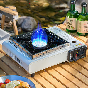 เตาแก็สขนาดเล็ก1เตาสำหรับแคมป์ปิ้งกลางแจ้งเตาอบไฟฟ้าปิคนิค - Product Image 6