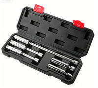 Jeu de douilles magnétiques universelles ultra-minces pour bougies d'allumage, kit d'outils de réparation automobile étendu