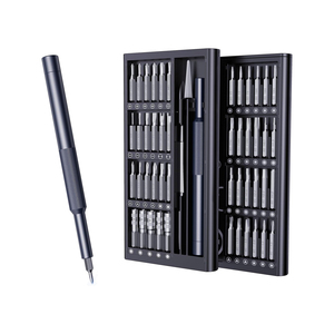 Jeu de tournevis multi-embouts 50-en-1 en acier S2, embouts Phillips+Torx+plateaux, qualité DIY, personnalisation OEM/ODM, coque en plastique, étui 340g - Product Image 1