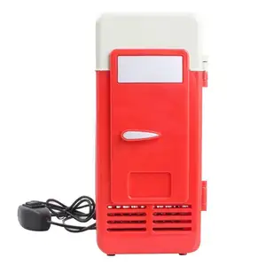 Холодильник мини автомобильный кулер банки пить морозильник портативный холодильник USB PC один 19,4X9X9 см