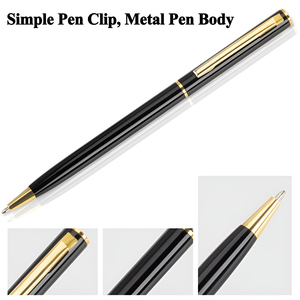 Bolígrafos de Aluminio de Lujo Delgados con Logotipo Personalizado, Punta de 1.0 mm, Bolígrafo de Metal <span class=keywords><strong>en</strong></span> Blanco para Sublimación, Publicidad de Oficina - Product Image 2