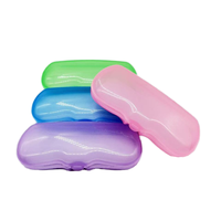 Vente en gros de boîte à lunettes optiques en plastique transparent des fabricants étui à lunettes en cuir pour lunettes d'enfants à prix abordable