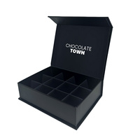 Boîte en papier de luxe rigide personnalisable pour emballage vide de bonbons sucrés à la fraise chocolat Bonbon pour cadeaux en chocolat