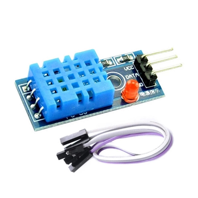 DHT11 Temperature and Relative Humidity Sensor Module with LED Smart Electronics Temperature Sensor