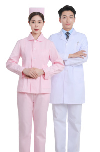 Camice bianco da medico di laboratorio uniforme maschile femminile medici camice bianco - Product Image 5