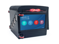 Impresora de Etiquetas de Inyección de Tinta Térmica Portátil, Caracteres Grandes, Múltiples Boquillas, Alta Velocidad 60m/min, Impresión Automática de Tarjetas/Días de Caducidad/Logotipos de Cajas