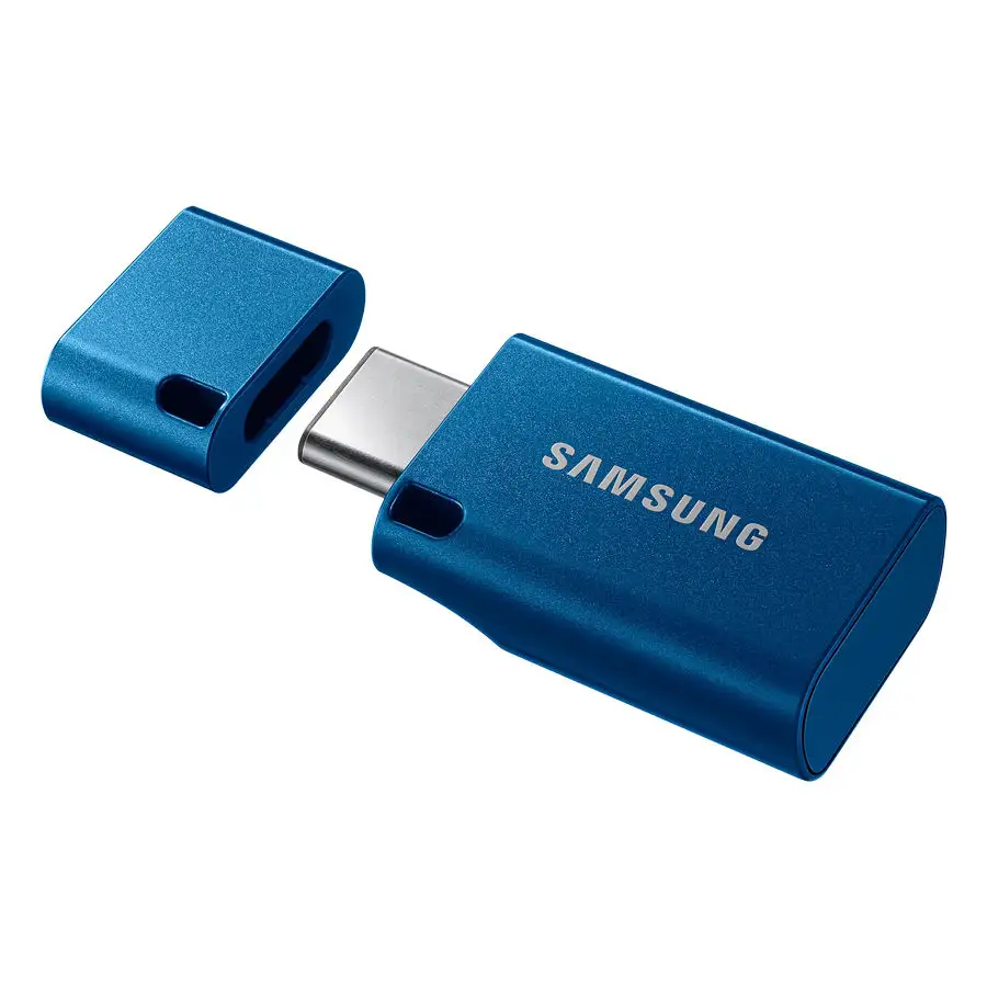 SAMSUNG USB Flash Drive, pena drive USB 3.1 asli 64GB 128GB 256GB hingga 400MB/dtk kecepatan tinggi tipe-c untuk PC