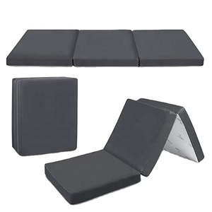 Nệm Sàn Cao Su Non Gấp 4 Inch Giường Gấp Di Động Giường Cắm Trại Du Lịch - Product Image 5