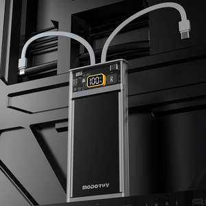 MODORWY 10000mAh Chargeur de <span class=keywords><strong>batterie</strong></span> <span class=keywords><strong>externe</strong></span> portable haut de gamme Affichage LED Câble magnétique intégré <span class=keywords><strong>Batterie</strong></span> <span class=keywords><strong>externe</strong></span> pour Micro USB - Product Image 3