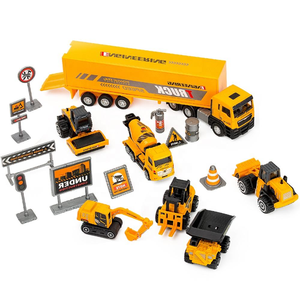 Camión <span class=keywords><strong>de</strong></span> <span class=keywords><strong>Bomberos</strong></span> <span class=keywords><strong>de</strong></span> Juguete <span class=keywords><strong>de</strong></span> Plástico Fundido a Presión para Niños y Tractor Portacontenedores - Product Image 4