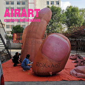 Dedo inflable realista <span class=keywords><strong>mano</strong></span> inflable <span class=keywords><strong>gigante</strong></span> para Decoración - Product Image 6