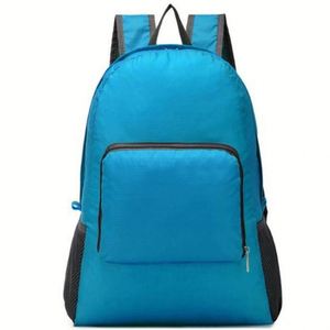 Custom <b>Cheap</b> <b>Light</b> Weight Waterproof Nylon Laptop Kids Men Travel Foldable Women School Wholesale Backpacks China with logo - Product Image 2