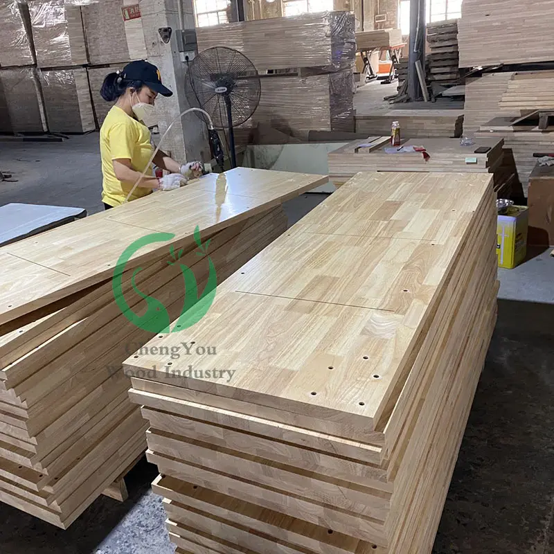 خشبية كونترتوب لوح مشترك للأصبع المصنع مباشرة الجملة 15 مللي متر القهوة خشبية الطاولة تخصيص المنتجات