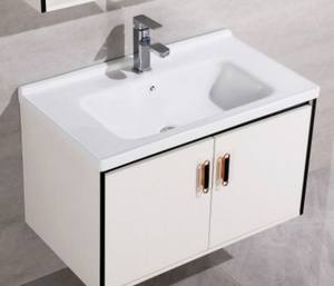 Meuble mural Offre Spéciale hôtel manufacture bonne qualité salle d'eau en céramique lavabo évier salle de bain vanité avec armoire miroir - Product Image 4