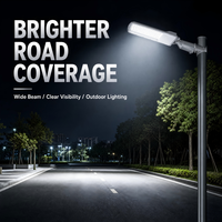 Lampadaire LED IP65 150Lm/W 100W SMD 3030 pour éclairage extérieur de routes et parkings, directement de l'usine