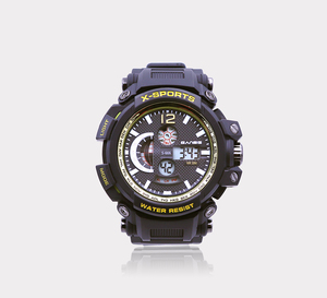 SANSE S-666 reloj digital impermeable 30 metros cronómetro hombres deporte reloj digital personalizado - Product Image 2