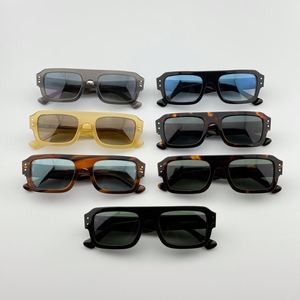 Gafas de Sol Cuadradas para Hombre y Mujer, Protección UV400, Lentes Degradadas G15, Gafas de Sol de Diseñador Polarizadas de Acetato Grueso de Alta Calidad - Product Image 2