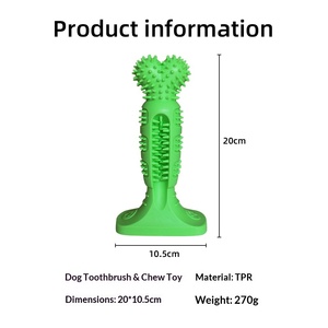 Nieuwe Bestseller Hondentandenstok Tandenborstel Onverwoestbaar Tandenreinigend Kauwspeeltje - Product Image 4