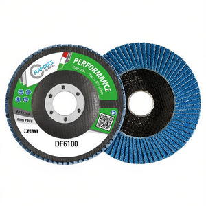 Discos Abrasivos Fervi Performance DF6100.215 de 115 mm para Amoladora Angular de Acero Inoxidable - Product Image 1