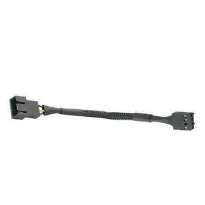 Computer Motherboard CPU-Lüfter Kleines 4PIN 1/2 Temperaturregelungs-Verlängerung kabel 22AWG Pure Copper Ribbon Cable heizt sich nicht auf - Product Image 1