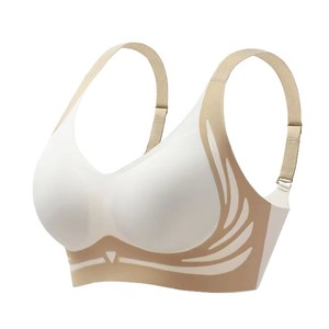 Sujetadores sin costuras para mujer, talla grande, deportivos, push-up, con soporte, ropa interior cómoda, sujetador, yoga, fitness, para dormir, bralette - Product Image 1