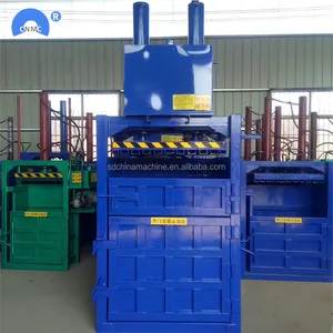 Hydraulic vertical waste paper cardboard/carton can plastic bailing machine /baler machine for sale