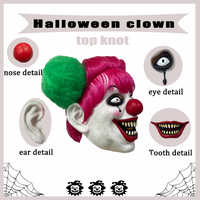 Personnalisable Full Half Face Drôle 3D Anime Caoutchouc Cosplay Masque Réaliste Matériel pour Halloween Party Couleurs Assorties Designs