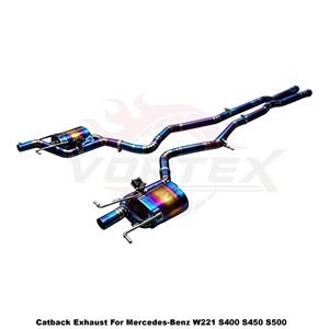 Vortex Manufacturer-Direct Gradient-Ti Piping Kit For Mercedes-Benz W221 S400 S450 S500 Assembly - Product Image 2