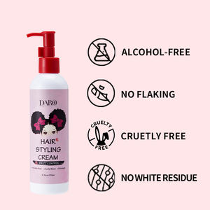 Oem Produits de soin des cheveux bouclés à la vitamine E Lotion hydratante améliorant les boucles, crème coiffante à fixation douce et à boucler - Product Image 4