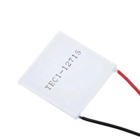 TEC1-12715 TEC thermoélectrique refroidisseur Peltier TEC1 12715 12V 15A 40x40mm Module Peltier Elemente plaque de refroidissement