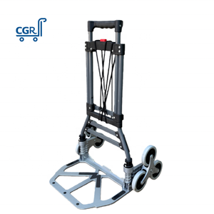 Carretilla <span class=keywords><strong>de</strong></span> Plataforma Plegable Industrial <span class=keywords><strong>de</strong></span> Aluminio OEM, Carretilla <span class=keywords><strong>de</strong></span> <span class=keywords><strong>Mano</strong></span> y Trolley con 2 Ruedas, Vagoneta para Camping - Product Image 1
