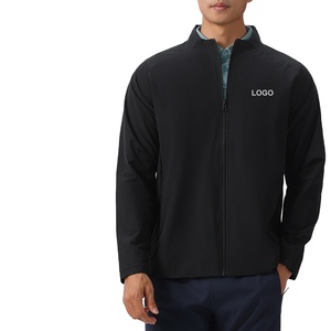 Özelleştirilebilir Logolu Nefes Alabilen Naylon Ceket Büyük Beden Erkek Sonbahar Açık Hava Sporları Koşu Antrenman Resmi Spor Fermuarlı OEM - Product Image 2
