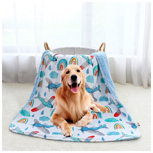High Quality Foldable Eco-Friendly Cute Print Pet Travel Thick Mattress Easy Clean Non-slip Waterproof Portable Dog Cat Training - Product Image 3