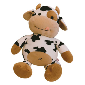Vente en gros Vache mignonne en peluche dessin animé en peluche et peluche pour enfants - Product Image 1