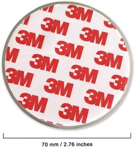 Magnético Detector de humo Mount 10 magnético almohadillas adhesivas para las alarmas de humo D70mm | Rápido y seguro-montaje de No Perforar o tornillos - Product Image 3