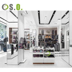 Zapatería moderna Muebles Boutique Mesa de exhibición Estante de exhibición de metal Bolsa de zapatos Gabinete de tienda - Product Image 1