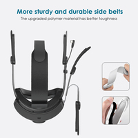 Batterie Rechargeable 8000mAh Version améliorée, accessoires VR, sangle de tête de batterie pour Oculus Quest 2