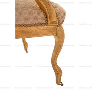 <span class=keywords><strong>Fauteuil</strong></span> de salon d'intérieur antique de style <span class=keywords><strong>Louis</strong></span> <span class=keywords><strong>XV</strong></span> français - Product Image 6