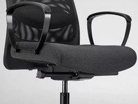 Chaise de direction coréenne confortable de style contemporain siège ergonomique de bureau de travail d'ordinateur tournant