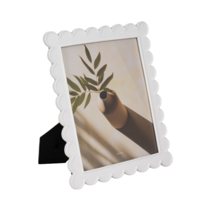 Cornice Decorativa con Bordo Ondulato 8x10 Pollici in Resina per Arredamento Casa, Esposizione su Tavolo o Mensola, Decorazione per Soggiorno - Product Image 2