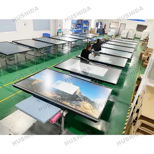 HUSHIDA Wholesale OEM 4K Lcd Screen Smart Digital Whiteboard 65 75 86 100 110 Inch Smart Interactive Board For Sale