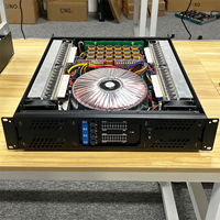 Amplificateur de puissance professionnel KFKD 2U classe H, 4*1000W, offre une qualité sonore exceptionnelle et convient à une utilisation sur scène.