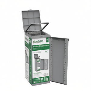 TTAKE Eco Box One Cabinet Trunk <b>Tool</b> <b>Storage</b> With Lid And Side Door 40L Capacity For Workshop Use - Product Image 2