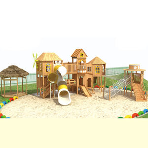 Pequeño Parque Infantil de Madera para Niños de Guardería - Product Image 4