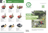 Pompa Semprot HTP Power Sprayer dengan Plunger Kuningan untuk Pertanian, Bertekanan, Nosel Dapat Diatur RS-28D Berkualitas Tinggi