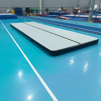 Colchoneta Inflable para Gimnasia Airtrack con Bomba de Aire, Tamaño Personalizado, Colchoneta Airtrack para Clases de Danza