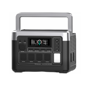 Générateur d'énergie solaire portable 1800W avec panneau solaire, batterie LiFePO4, contrôleur MPPT, onduleur à onde sinusoïdale pure et lampe torche - Product Image 1