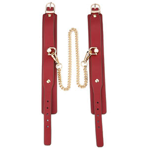 Equipo de Bondage para Parejas Adultas, Esposas de Cuero, <span class=keywords><strong>Collar</strong></span> Sexual, Paleta para Azotes, Conjunto de Restricción - Product Image 3