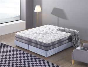 फर्नीचर कारखाने थोक आदेश 5 स्टार होटल ऑर्थोपेडिक किंग आकार गद्दे हाइड्रो-एलर्जेनिक आरामदायक वसंत गद्दे - Product Image 6