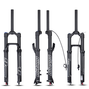 Fourche avant de vélo de montagne Bolany 120/140 mm, amortissement pneumatique réglable, 27,5 pouces avec système de verrouillage - Product Image 5